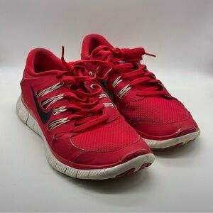 Nike Free 5.0 Red Running Shoe Sneakers
